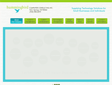 Tablet Screenshot of hummbird.net